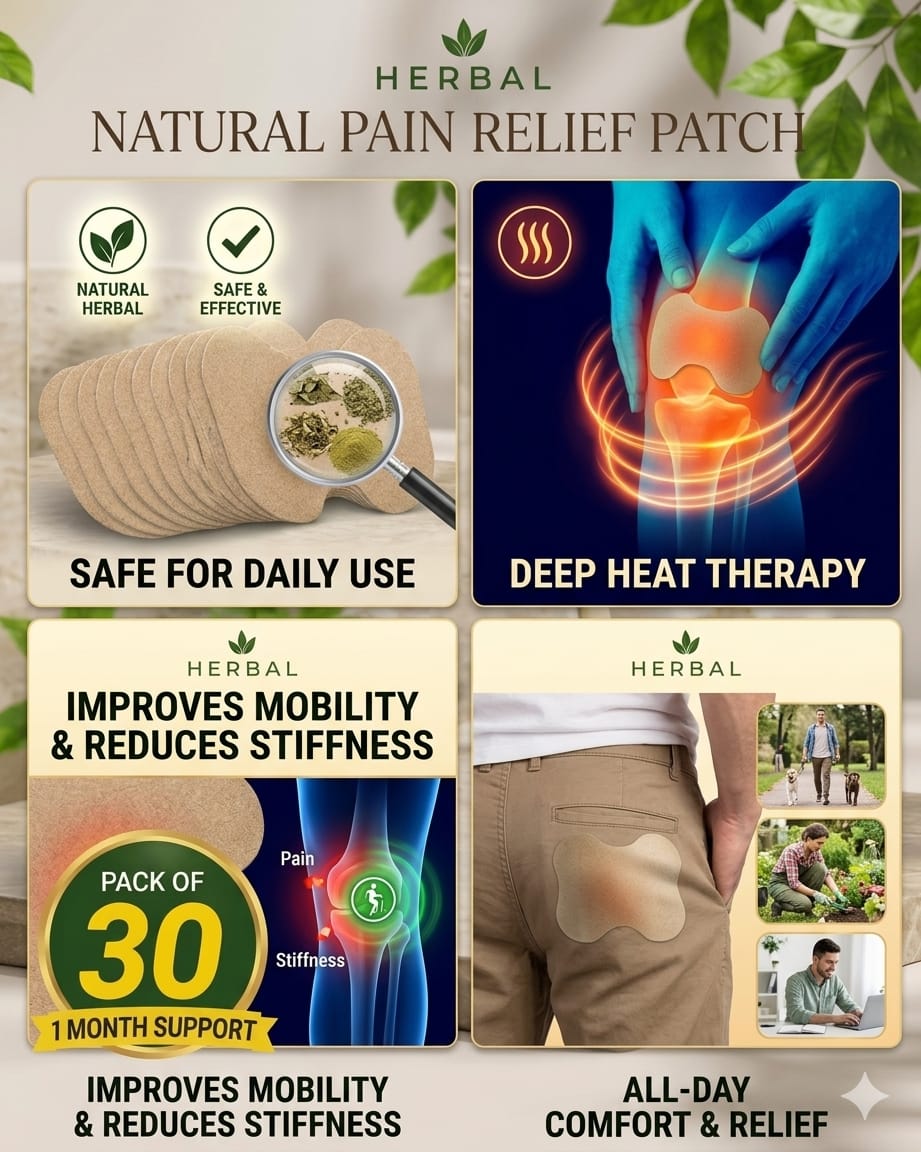 🌿HerbalAyur Joint Relief Patch (Pack of 30)